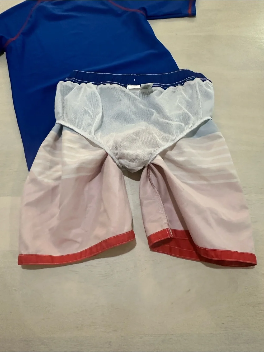 Marvel. Captain America Swim Top and Short Set.